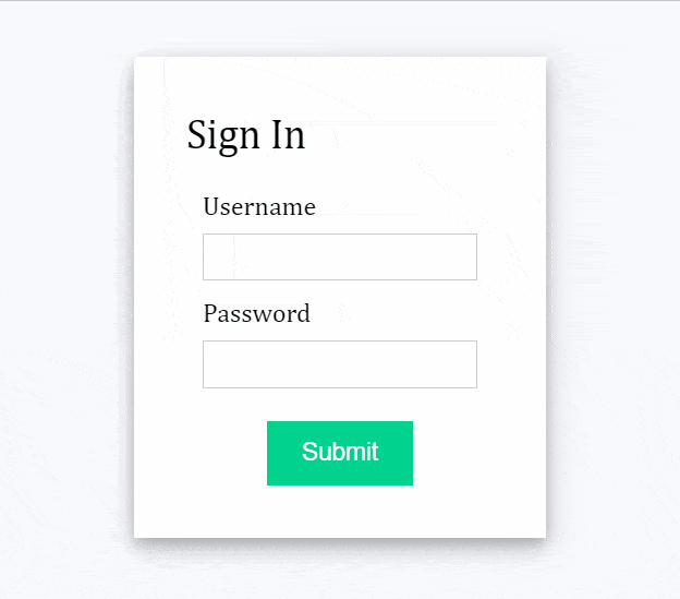 Login Form React Js Playsquare tv