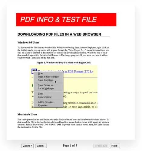 React JS PDF Viewer